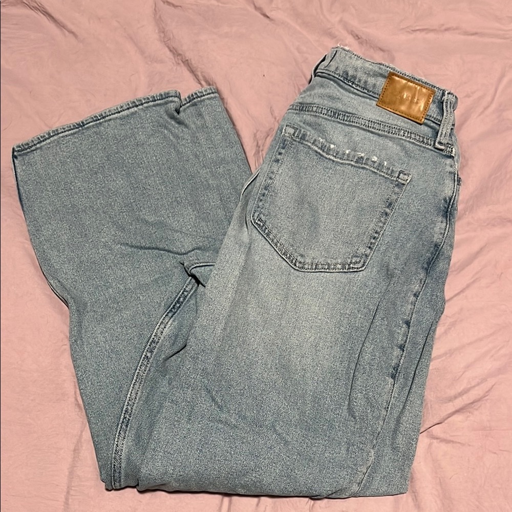 Hollister Blue Straight Leg Jeans Classic Denim